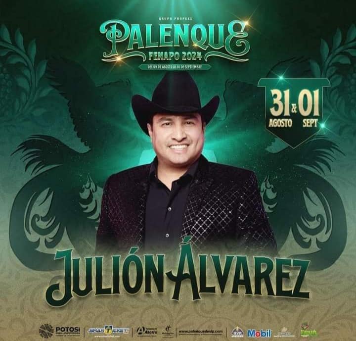 Julión Álvarez en Fenapo 2024