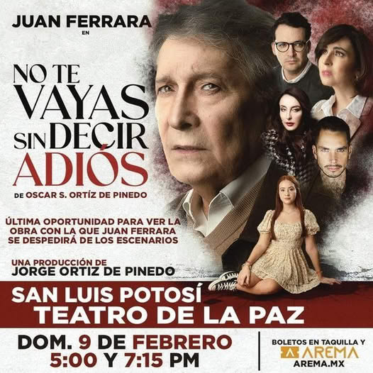 No te vayas sin decir adiós en SLP