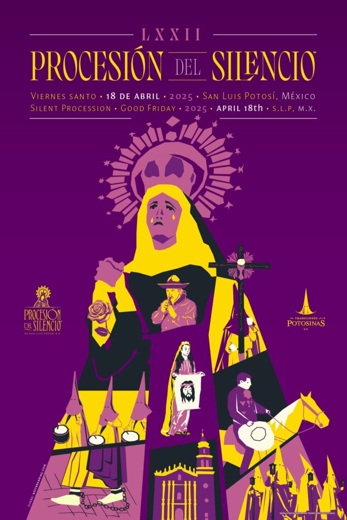 Procesión del Silencio San Luis Potosi 2025