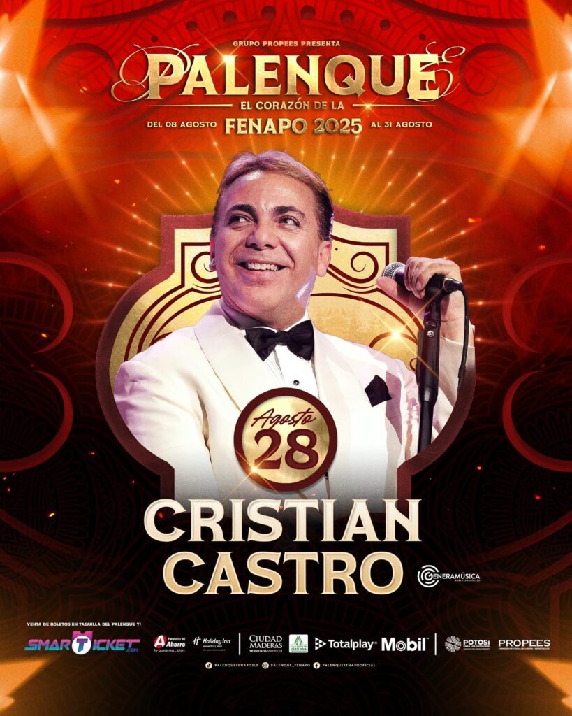 Cristian Castro Palenque FENAPO 2025
