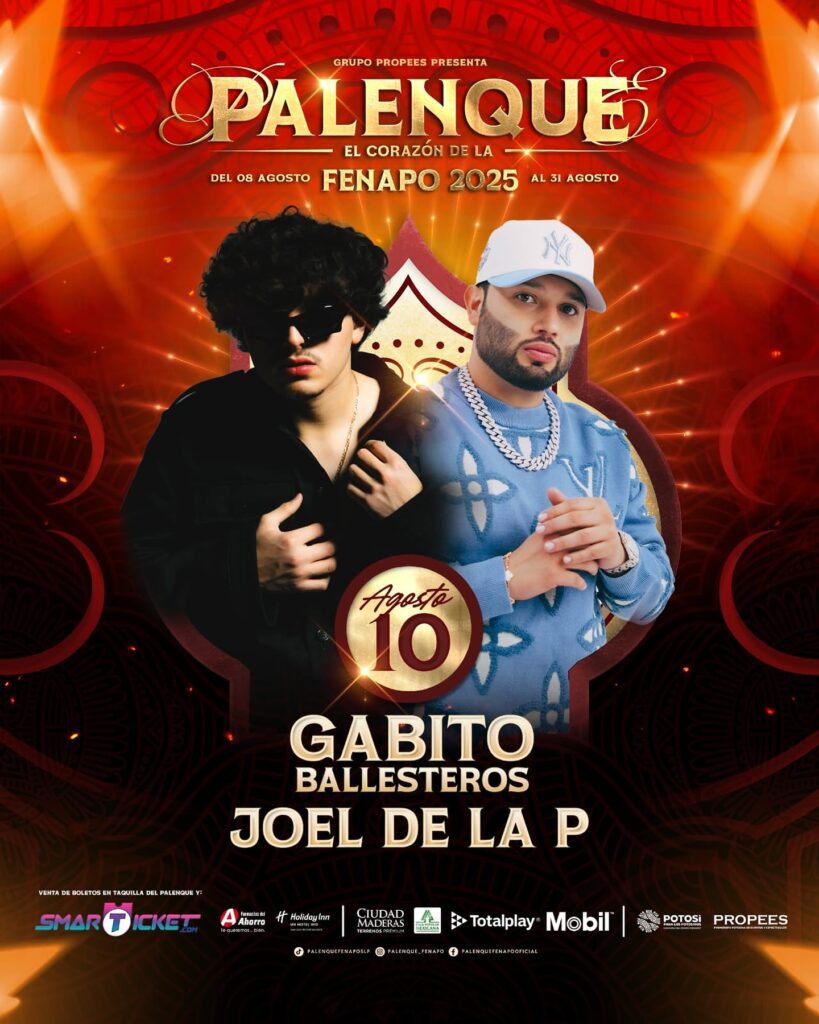 Gabito Ballesteros en Palenque FENAPO SLP 2025