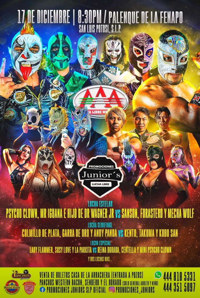 Lucha Libre AAA en SLP